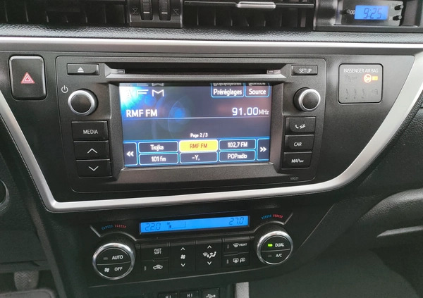 Toyota Auris cena 41500 przebieg: 178907, rok produkcji 2013 z Bielsk Podlaski małe 529